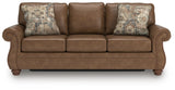Chasemore Earth Queen Sofa Sleeper and Loveseat