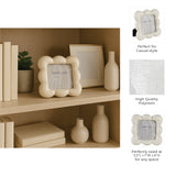 Randall Ivory Puffy Squiggle Photo Frame