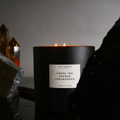 55oz Green Tea | Orange | Lemongrass Candle (Inspired by Delano Beach Club Hotel®) - Ornate Home