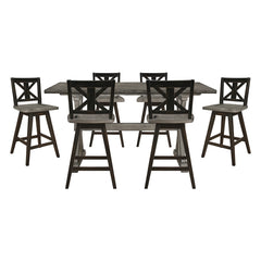 Amsonia Gray 7pc Dining Set