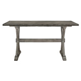 Amsonia Silver 7pc Dining Set