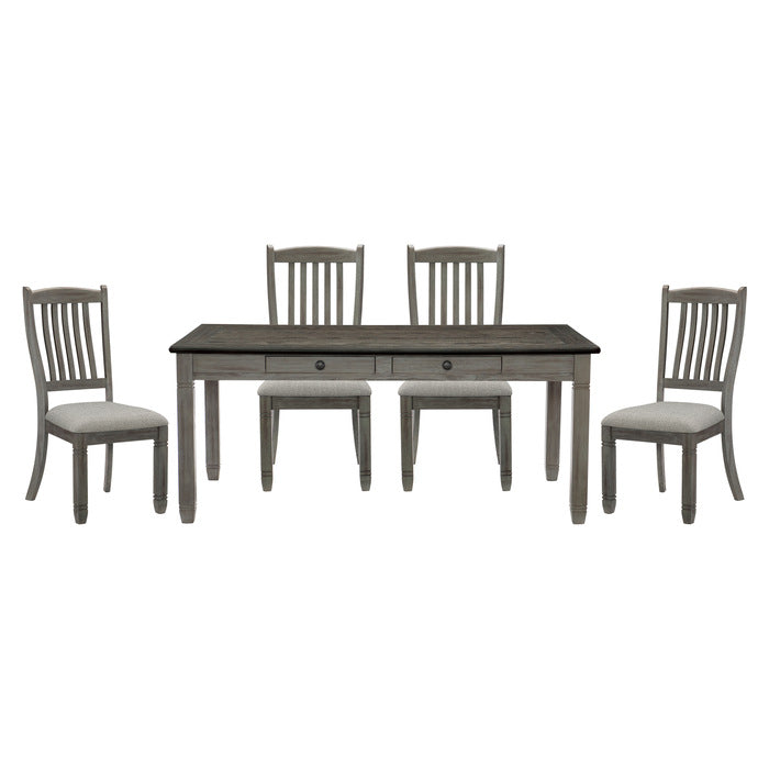 Granby Gray 5pc Dining Set