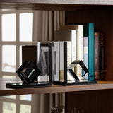 Halseygrove Black Bookends (Set of 2)