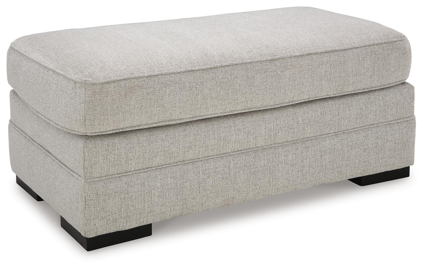 Eastonbridge Shadow Sofa Chaise and Ottoman