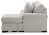 Eastonbridge Shadow Sofa Chaise and Ottoman