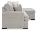 Eastonbridge Shadow Sofa Chaise and Ottoman