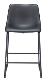 Smart Black Counter Stool (Set of 2)