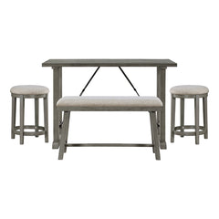 Auburndale Gray 4pc Dining Set