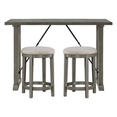 Auburndale Gray 3pc Dining Set