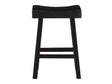 Caspian Black Counter Height Stool - Ornate Home