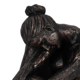 Janeport Bronze Small Resting Ballerina