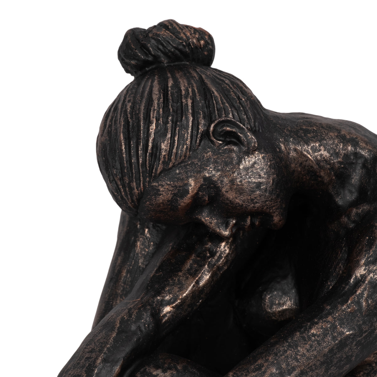 Janeport Bronze Small Resting Ballerina