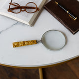 Luthershaw Brown/Tan/Silver Decor