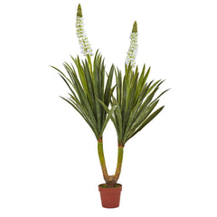 57” Flowering Yucca Plant - Ornate Home