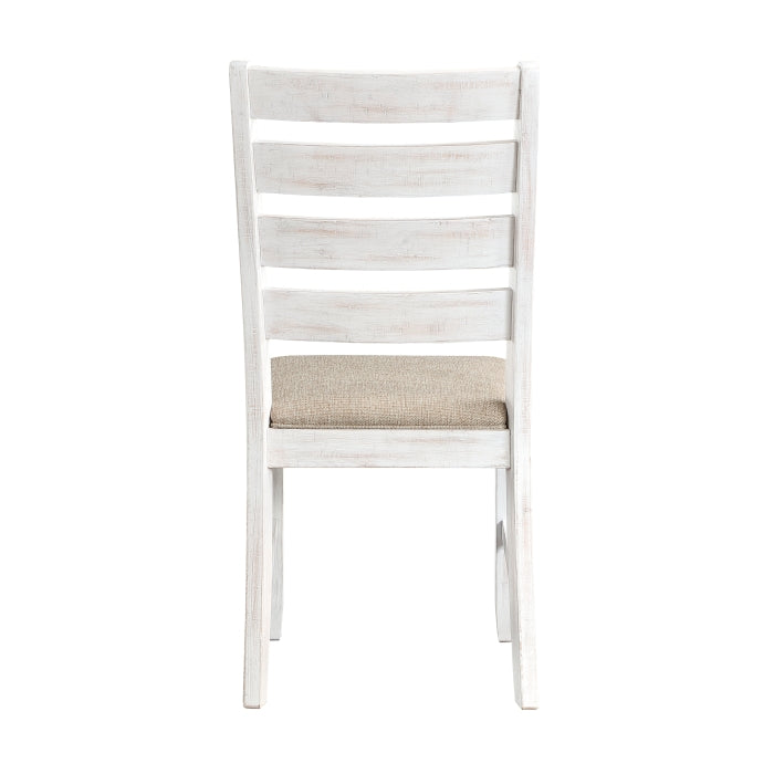 Blair Farm White 7-Piece Pack Dinette Set