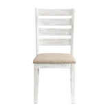 Blair Farm White 7-Piece Pack Dinette Set