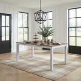 Blair Farm White 7-Piece Pack Dinette Set