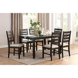 Blair Farm Brown 7-Piece Pack Dinette Set
