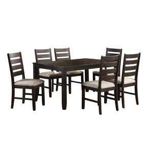 Blair Farm Brown 7-Piece Pack Dinette Set
