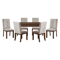 Binghampton Gray 7pc Dining Set