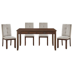 Binghampton Gray 5pc Dining Set