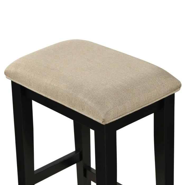 Beacon Black 4-Piece Pack Counter Height Set