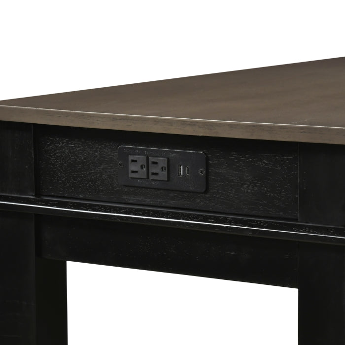 Beacon Black 4-Piece Pack Counter Height Set