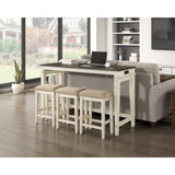 Beacon Beige 4-Piece Pack Counter Height Set