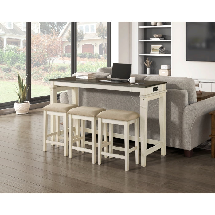Beacon Beige 4-Piece Pack Counter Height Set