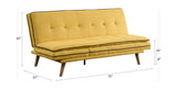 Savilla Yellow Adjustable Sofa - Ornate Home