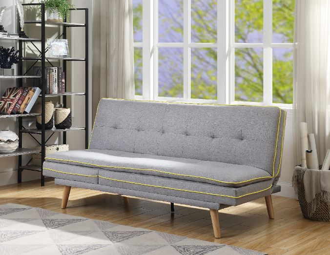 Savilla Gray Adjustable Sofa - Ornate Home