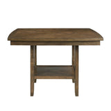 Balin Brown 7pc Dining Set