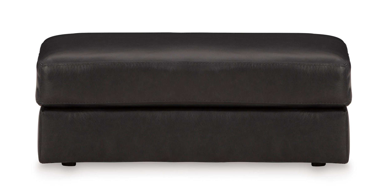 Amiata Onyx Leather Sofa - Ornate Home