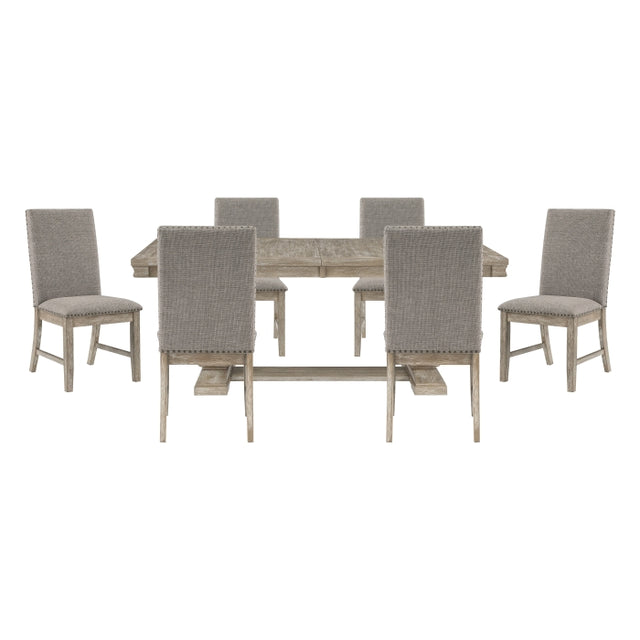 Southlake Silver 7pc Dining Set