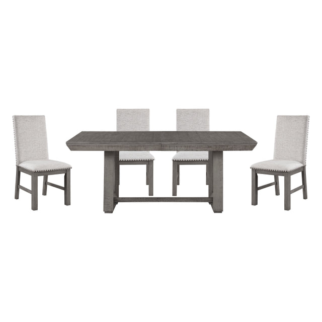 Gresham Silver 5pc Dining Set