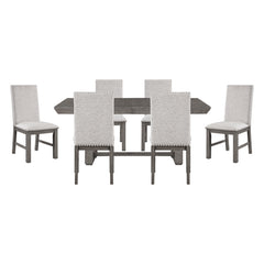 Gresham Silver 7pc Dining Set