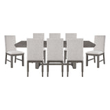Gresham Silver 9pc Dining Set