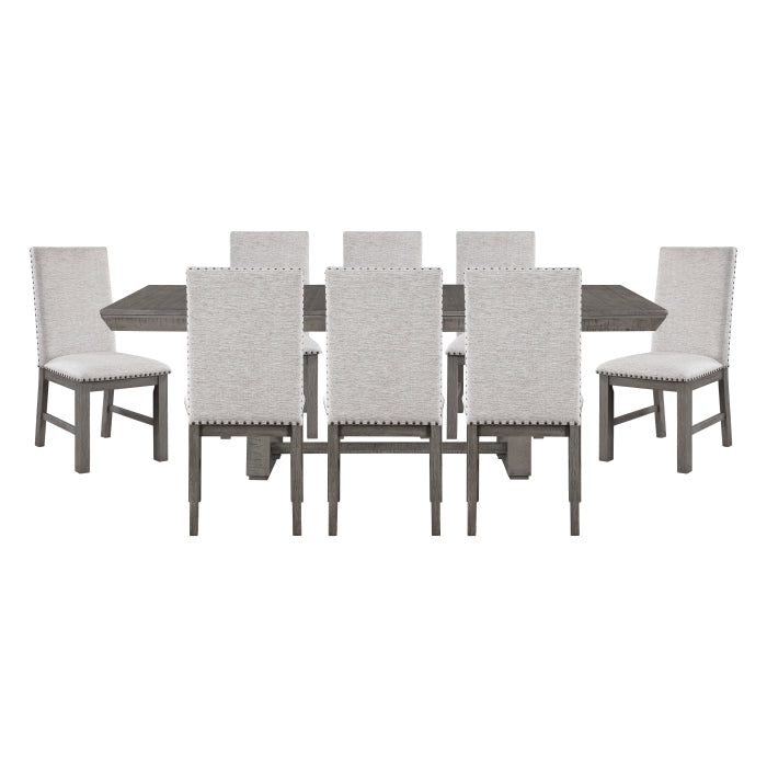 Gresham Silver 9pc Dining Set