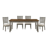 Tigard Gray 5pc Dining Set