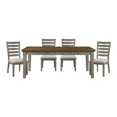 Tigard Gray 5pc Dining Set