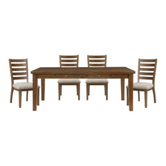 Tigard Brown 5pc Dining Set