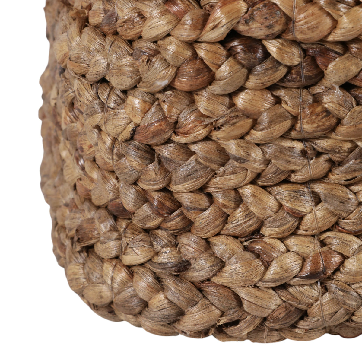 Edom Natural Water Hyacinth Chunky Baskets (Set of 3)