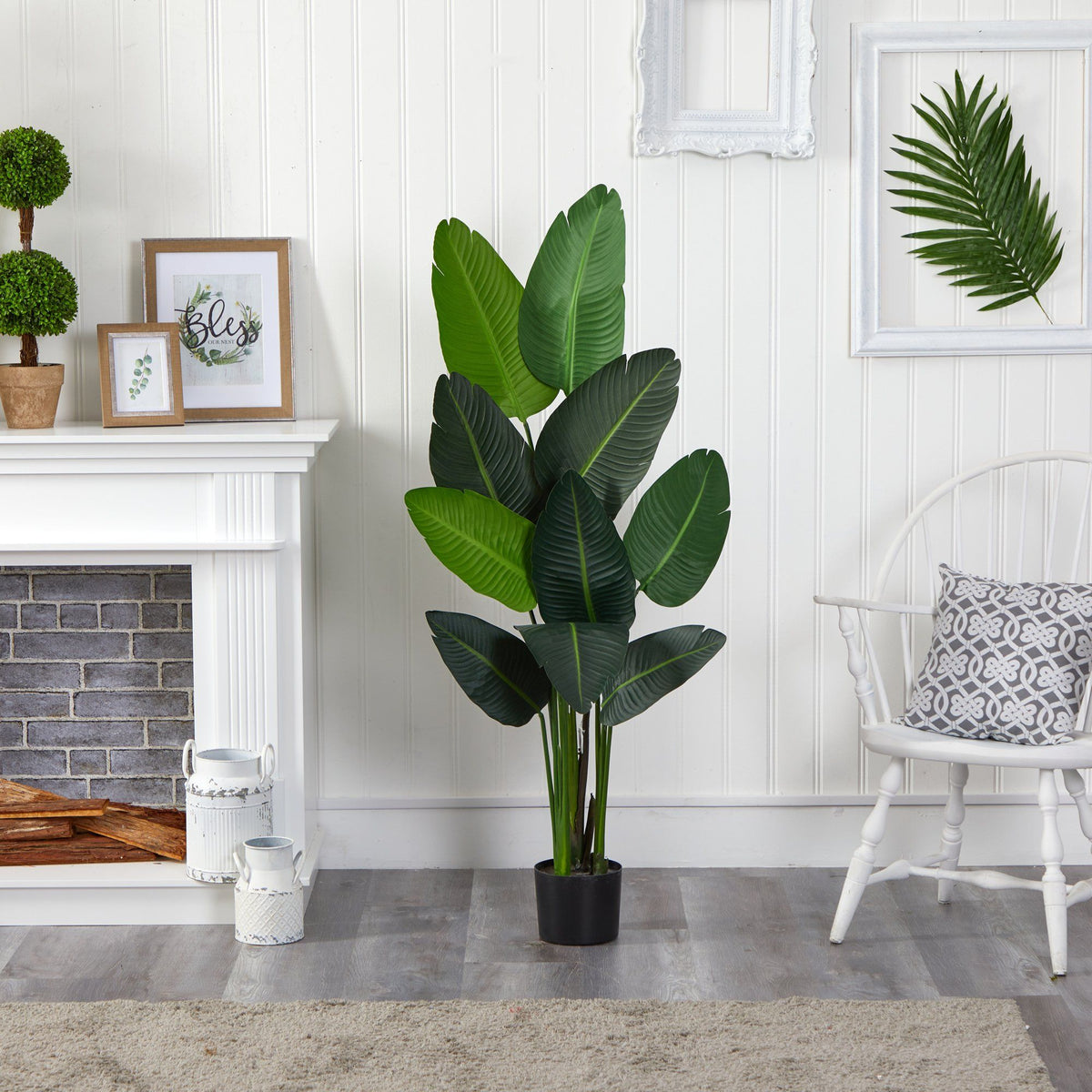 58” Traveler's Palm Artificial Tree