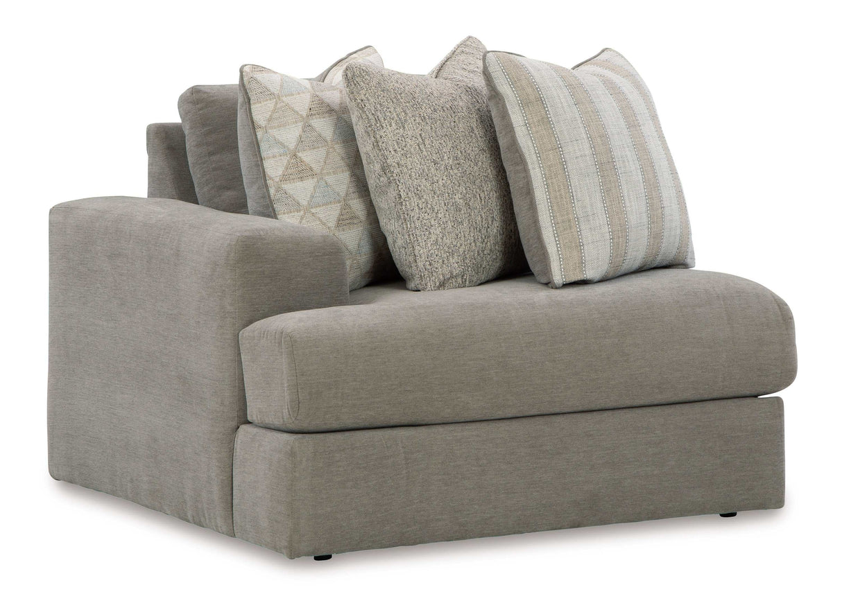 Avaliyah Ash Gray Chenille Modular Sectional Units Create your own Style - Ornate Home