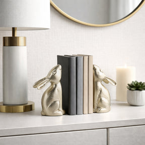 Ramonaham Gold Bookends (Set of 2)