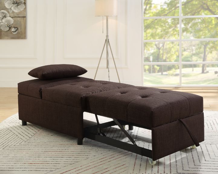 Hidalgo Brown Sofa Bed - Ornate Home