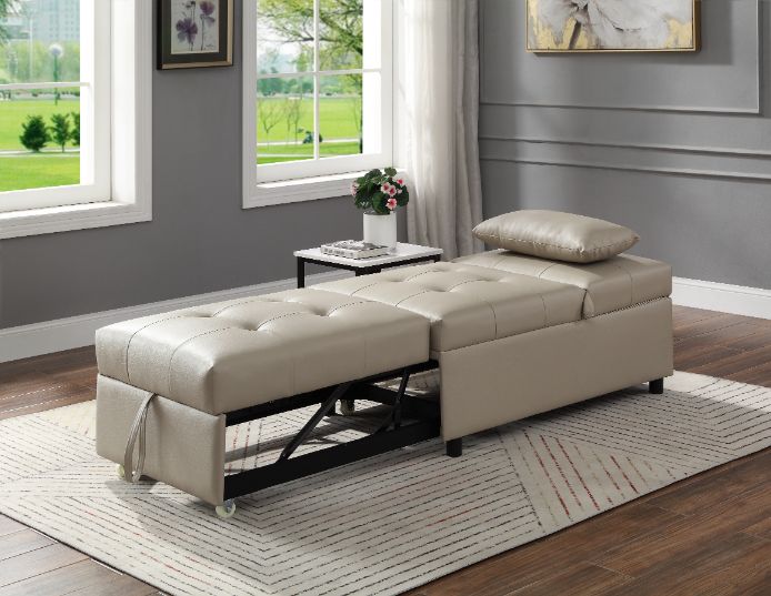 Hidalgo Beige Sofa Bed - Ornate Home