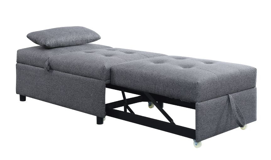 Hidalgo Gray Sofa Bed - Ornate Home