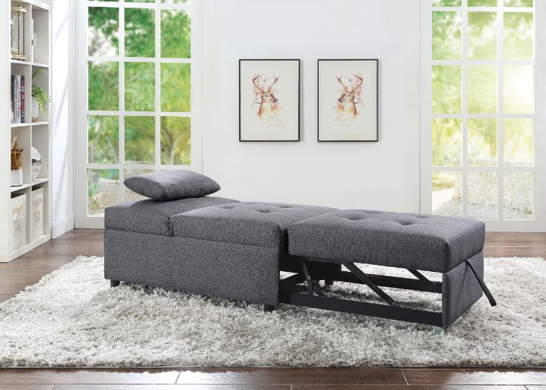 Hidalgo Gray Sofa Bed - Ornate Home