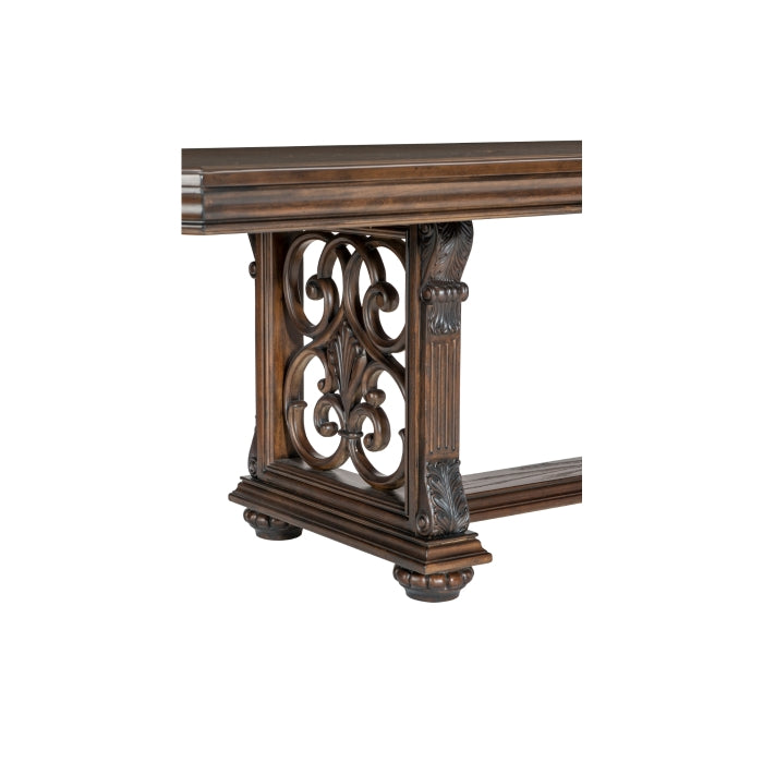 Bergen Brown 7pc Dining Set